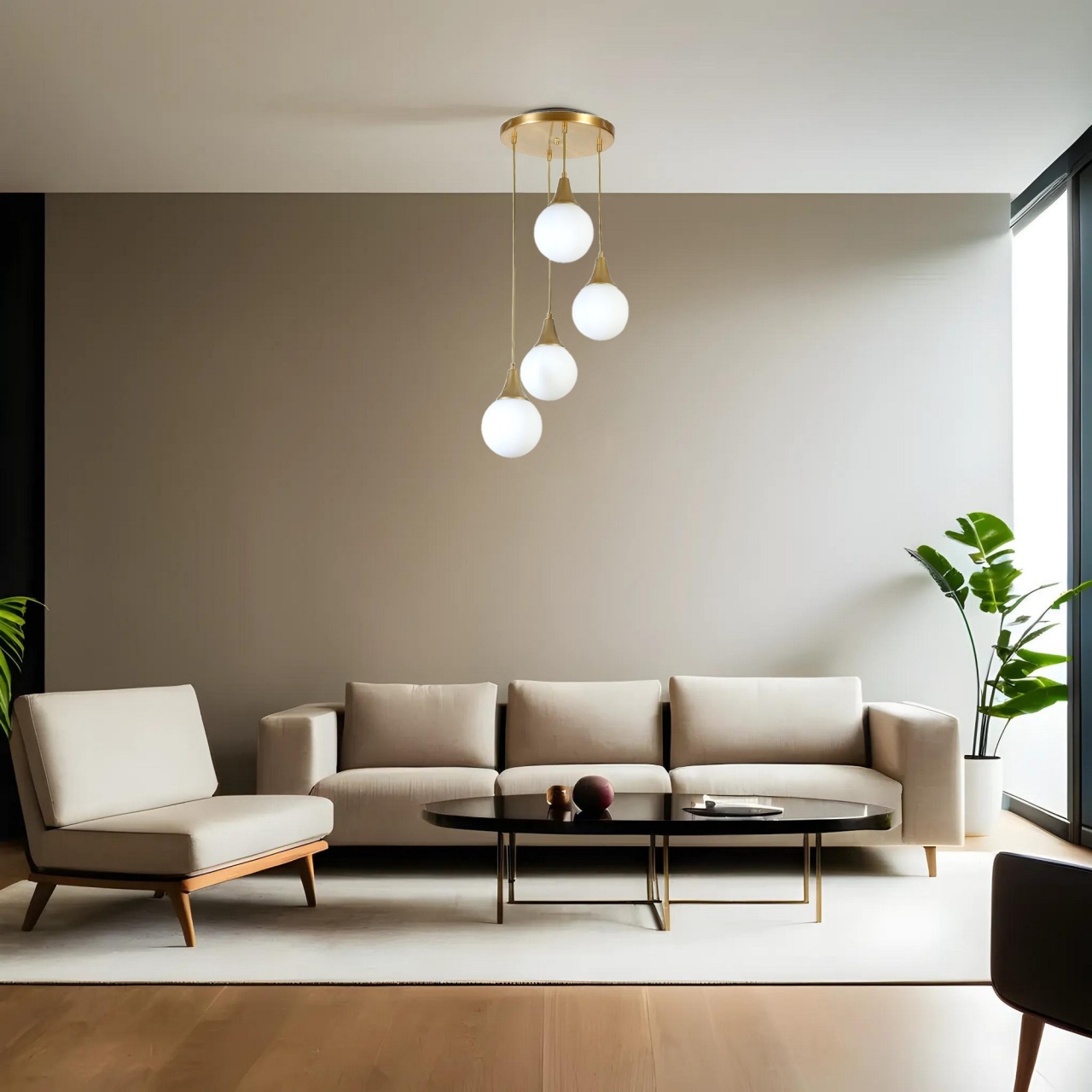 Lustra Afra Alb 30x30x70 cm