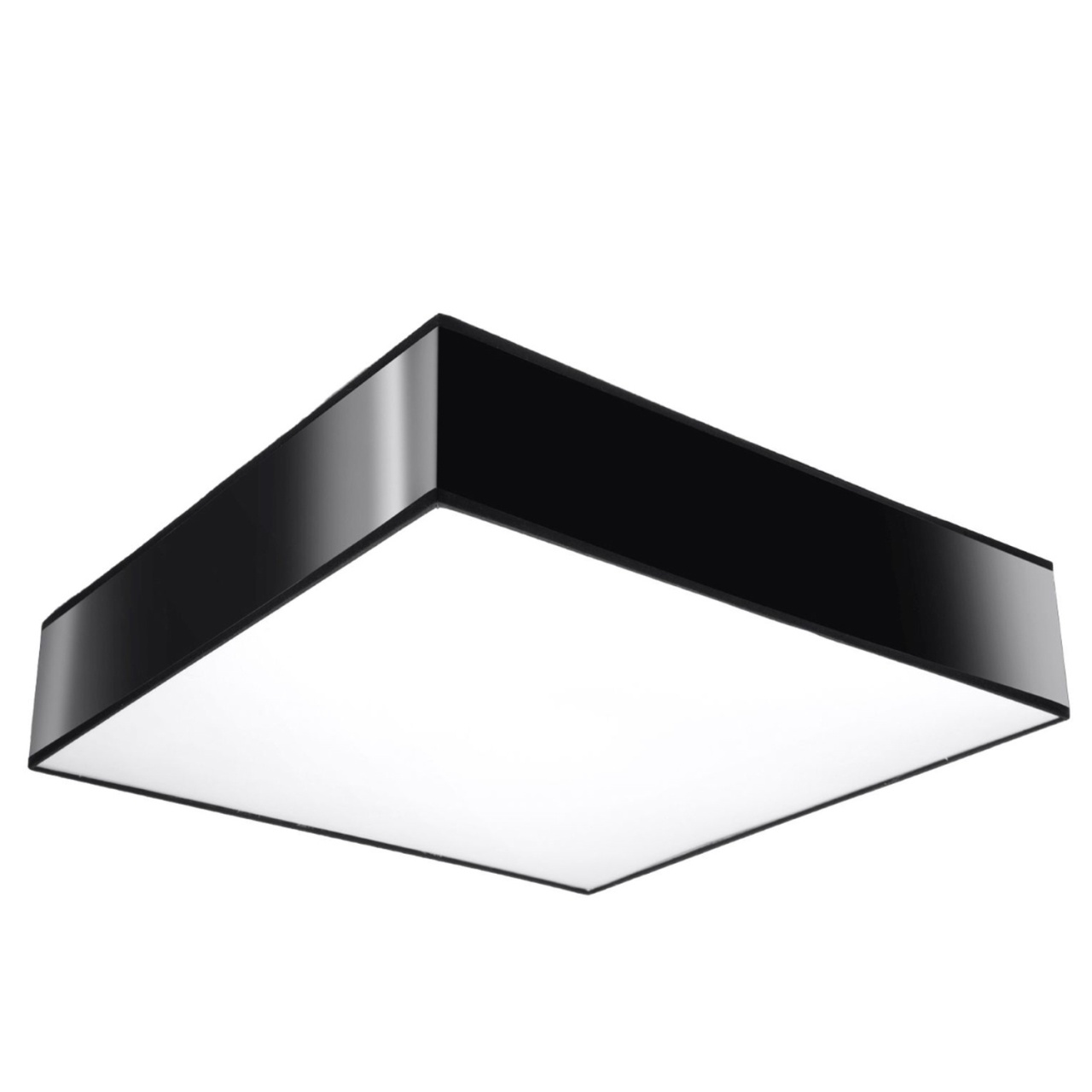 Lustra Horus Negru 45x45x11 cm