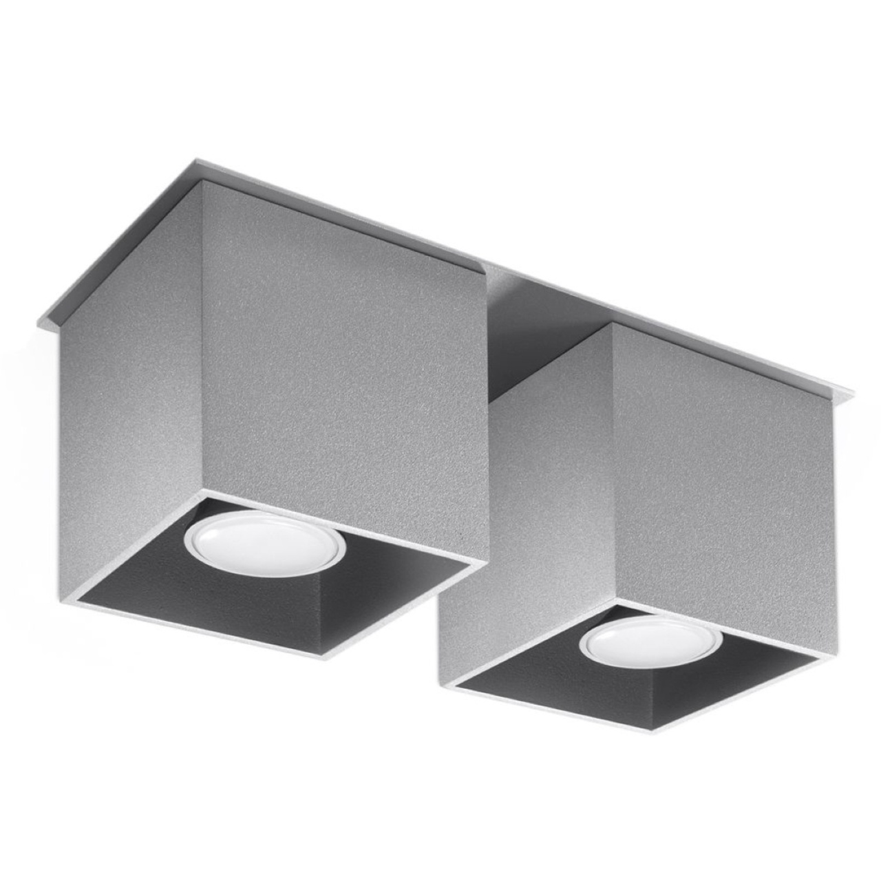 Lustra Quad Gri 26x11x12 cm
