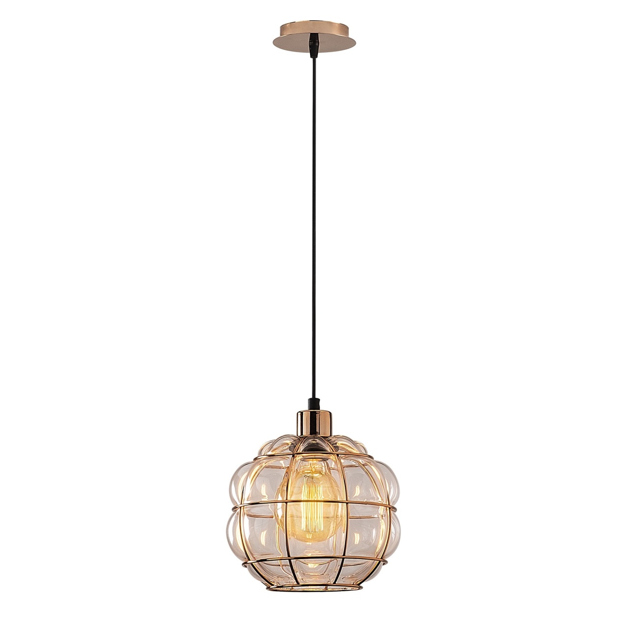 Lustra Safderun Cupru 23x23x111 cm - 1 | YEO
