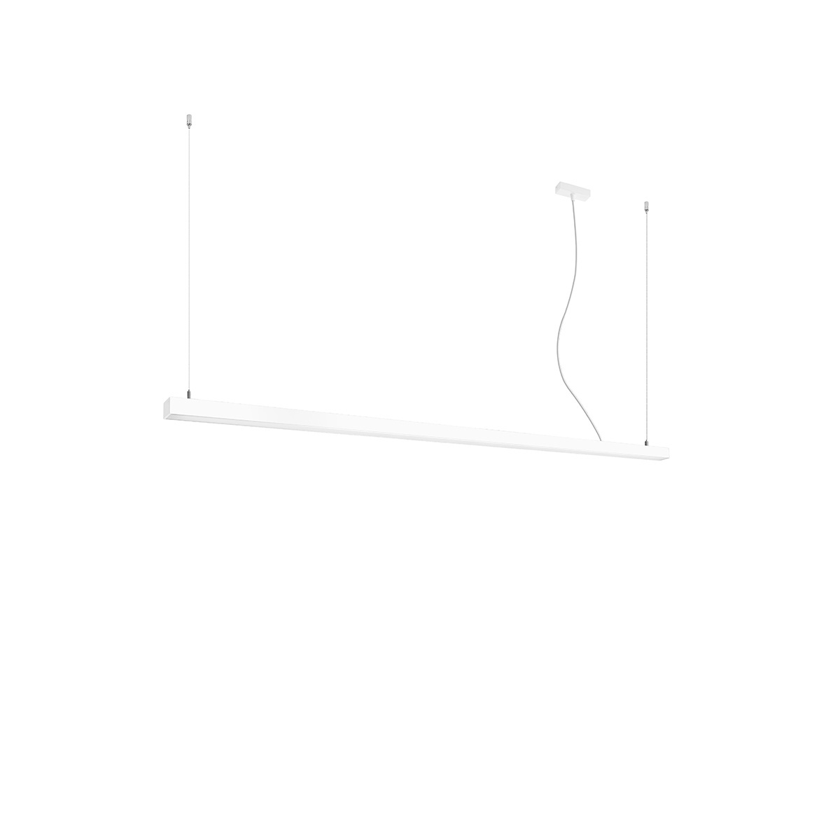 Lustra suspendata LED Pinne Alb 3000K 200x6x150 cm