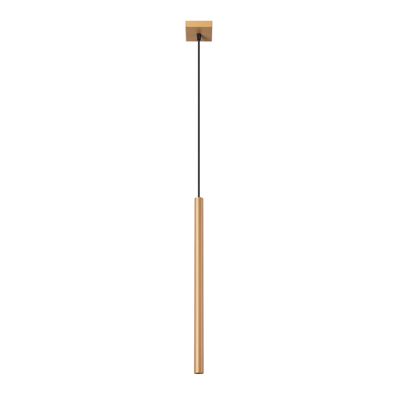 Lustra suspendata Pastelo Auriu 3.5x3.5x120 cm