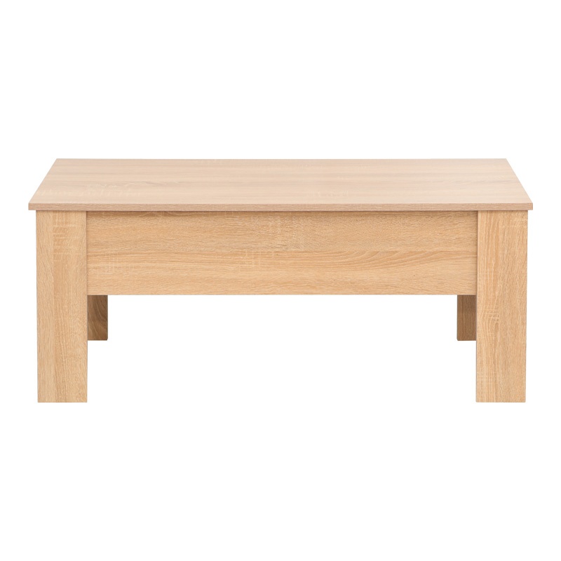 Masa de cafea Ferza, Pako World, Stejar, 100x50x42 cm - 3 | YEO