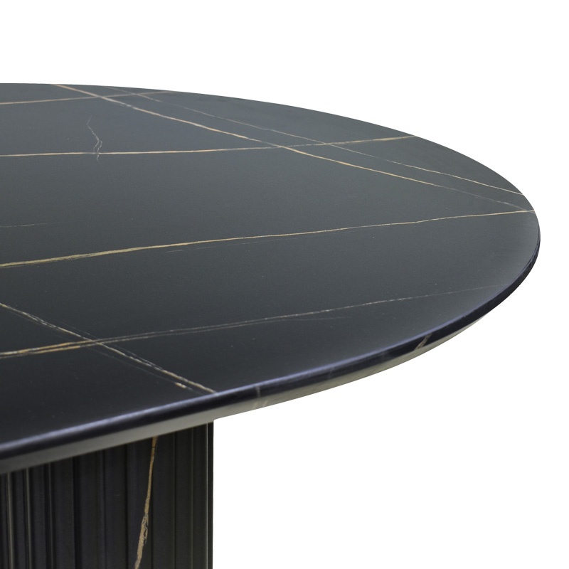Masa dining Nembou boho Negru 210x100x76 cm - 3 | YEO