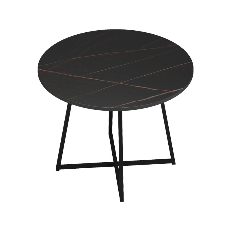 Masa Sarah I Negru 100x100x76 cm - 3 | YEO