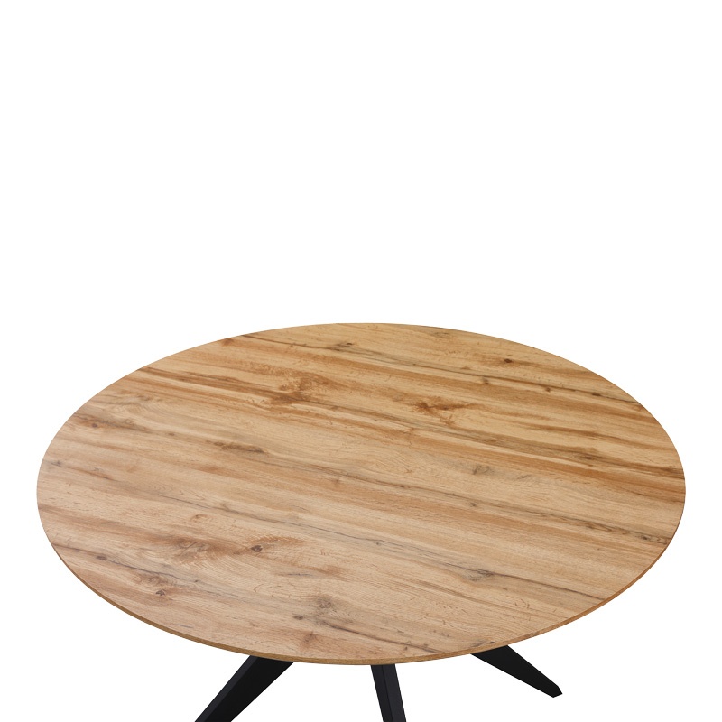 Masa Toda, Pako World, MDF, Sonoma, 120x120x75 cm - 2 | YEO