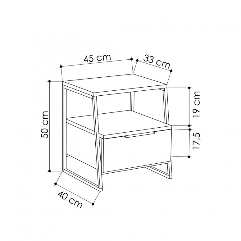 Noptiera Pal - Alb v2 - 3 | YEO