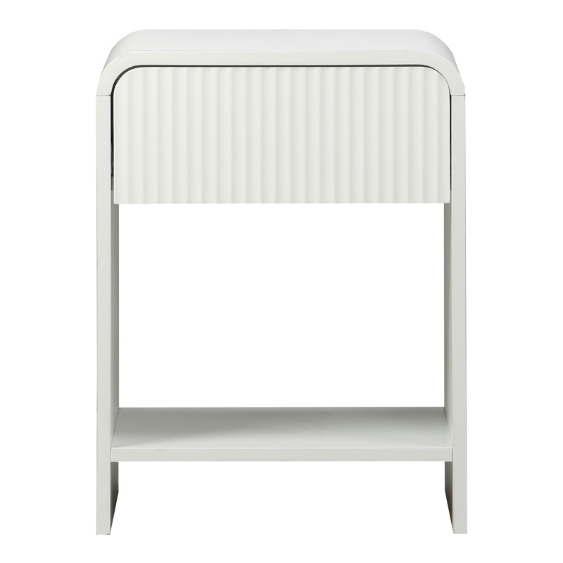 Noptiera Zeplen Alb 40x40x53 cm - 2 | YEO