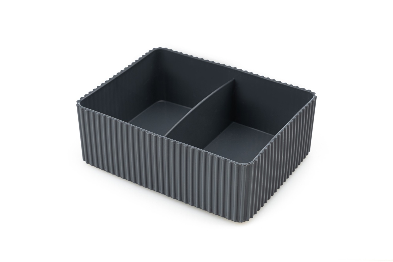 Organizator de machiaj LV220 Antracit 12x15.5x5.5 cm