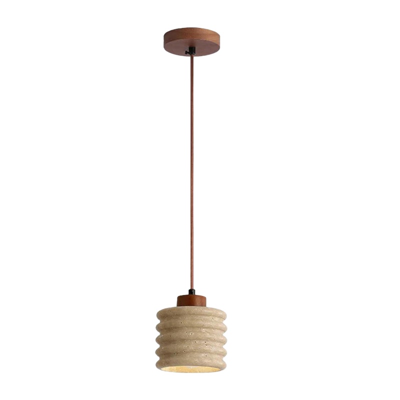 Pendul de tavan Fino, Maro, 12x12x16 cm