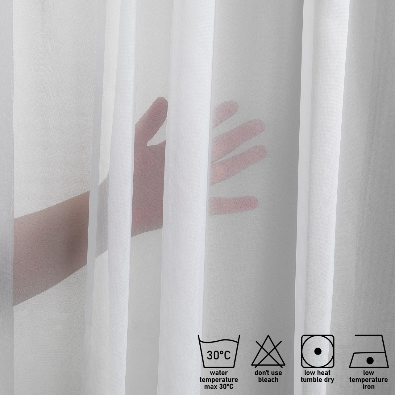 Perdea AS-70045 Alb 140x200 cm - 3 | YEO