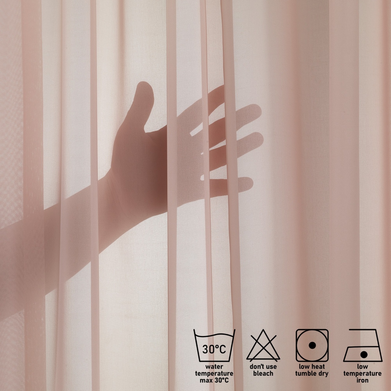 Perdea AS-70045 Roz 140x500 cm - 3 | YEO