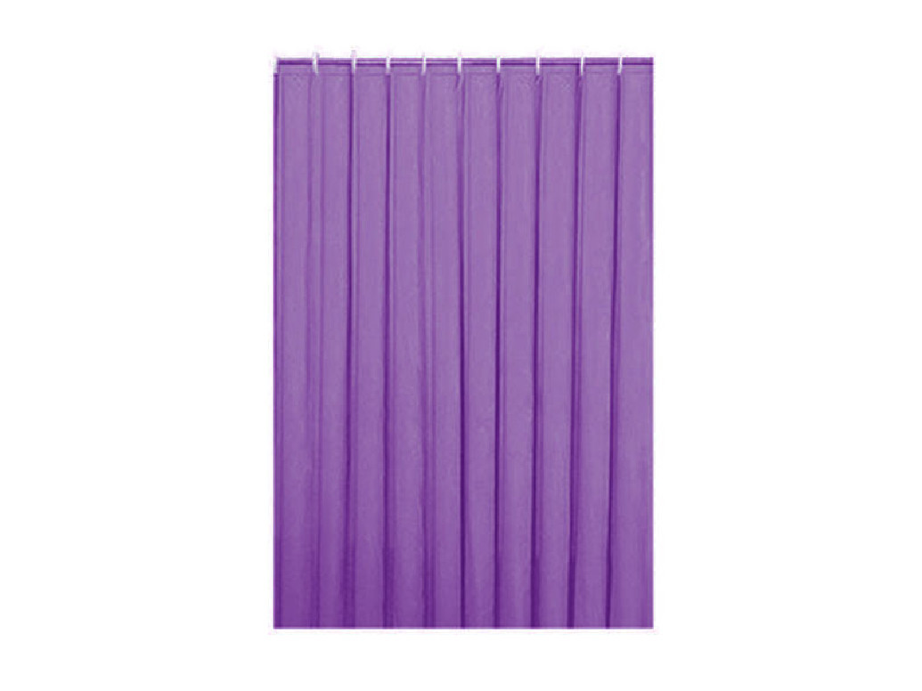 Perdea de dus PVC Plain V1, 180x200 cm