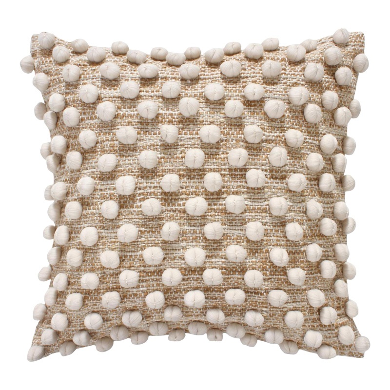 Perna Finne Boho, Pako World, Bej, Bumbac, 45x45 cm