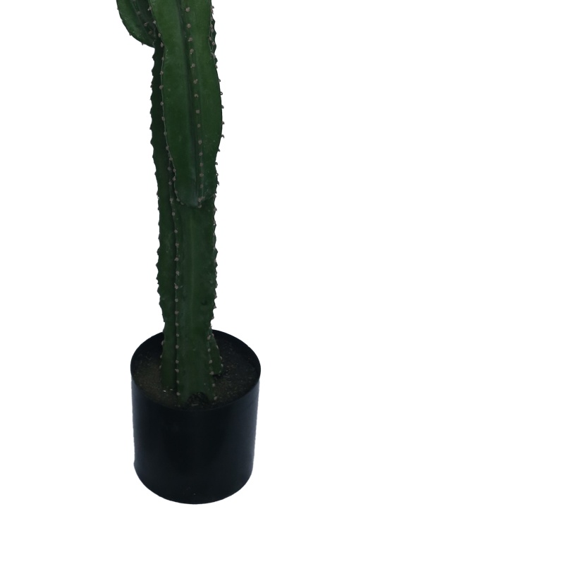 Planta decorativa Cactus I in ghiveci verde plastic PP H155 cm - 2 | YEO