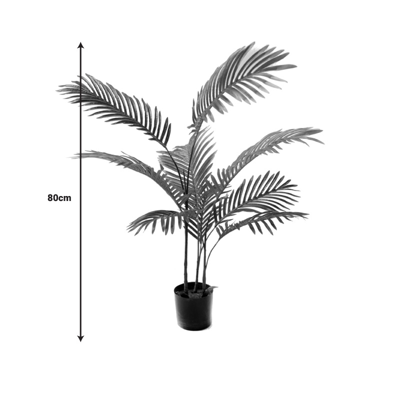 Planta decorativa de gradina Areca Pako World Negru 80x80x80 cm