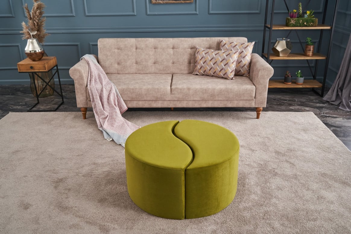 Pouf Alis, Verde