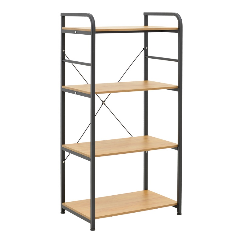 Raft de podea Depo, Pako World, MDF, Negru, 60x40x120 cm