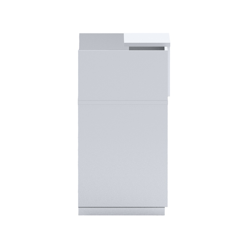 Receptie birou Lotus Alb 140x70x110 cm