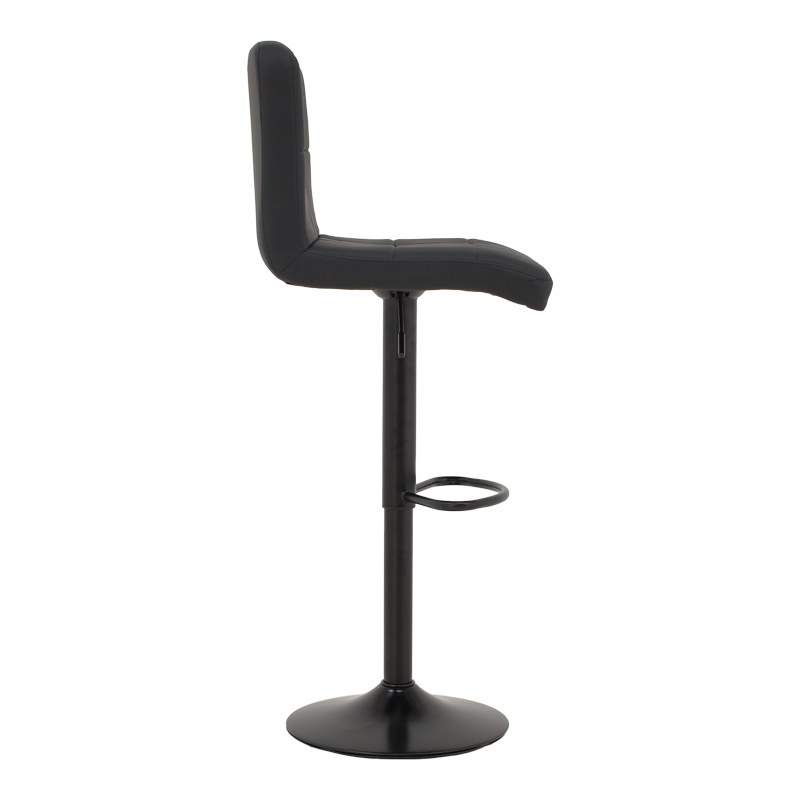Saun de bar Remina Pako World Negru 44x44x112 cm - 3 | YEO