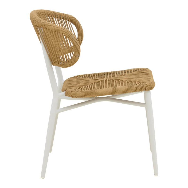 Scaun Agus, Pako World, Alb, 55x63x77 cm - 2 | YEO