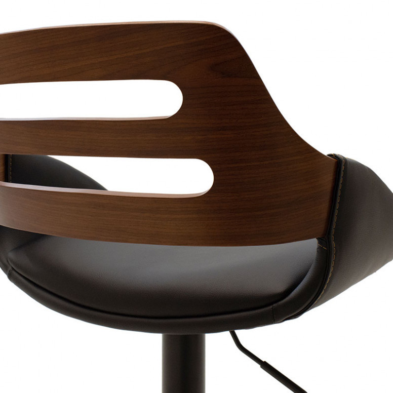Scaun Bar Fern Negru - 5 | YEO