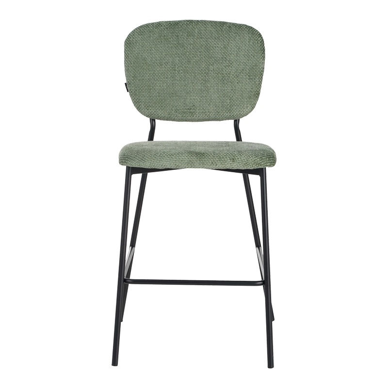 Scaun de bar Cathair, Pako World, Verde, 48x54x100 cm - 3 | YEO