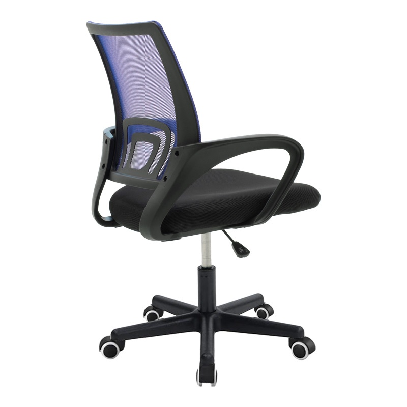 Scaun de birou Berto 2, Pako World, Albastru-Negru, 60x48x85-95 cm - 1 | YEO