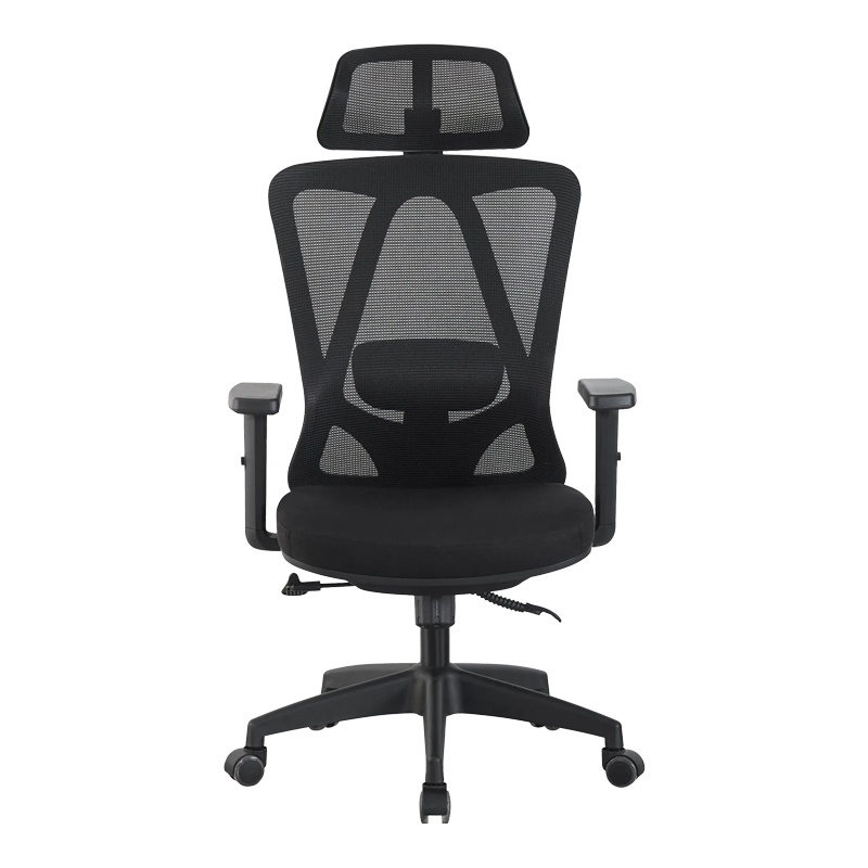 Scaun de birou, Magida, Pako, Negru 58.5x66x125 cm - 4