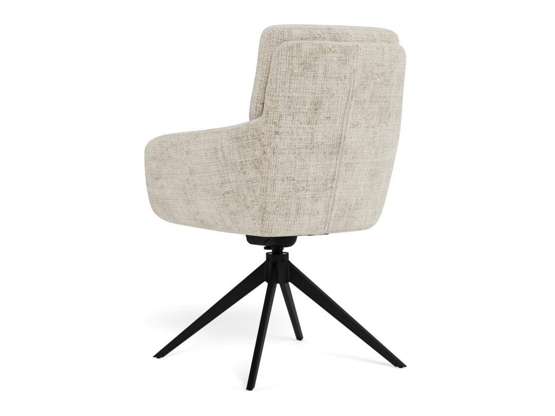 Scaun dining Roger, Bej, 90x62x67 cm - Imagine 4