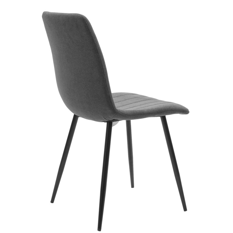 Scaun Noor, Pako World, Catifea, Gri, 44x53x86 cm - 1 | YEO