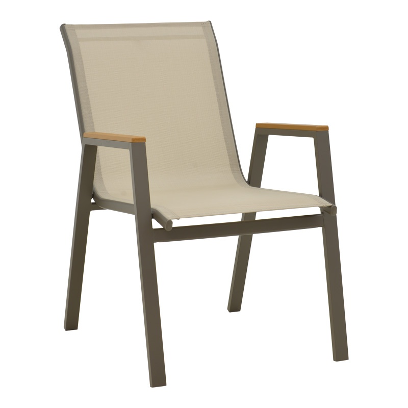 Set dining Kliton-Azelie, Pako World, 7 piese, Sampanie, 150x80x74 cm - 1 | YEO