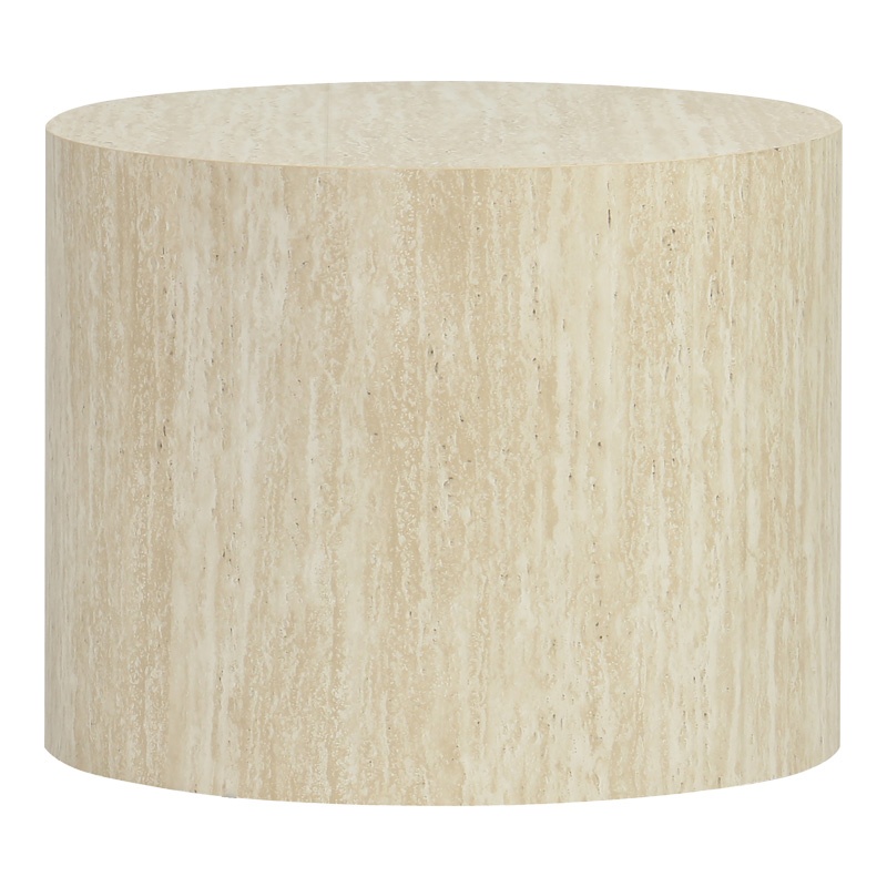 Set masute de cafea 2 buc Zonar Bej 48x48x38 cm - 2 | YEO