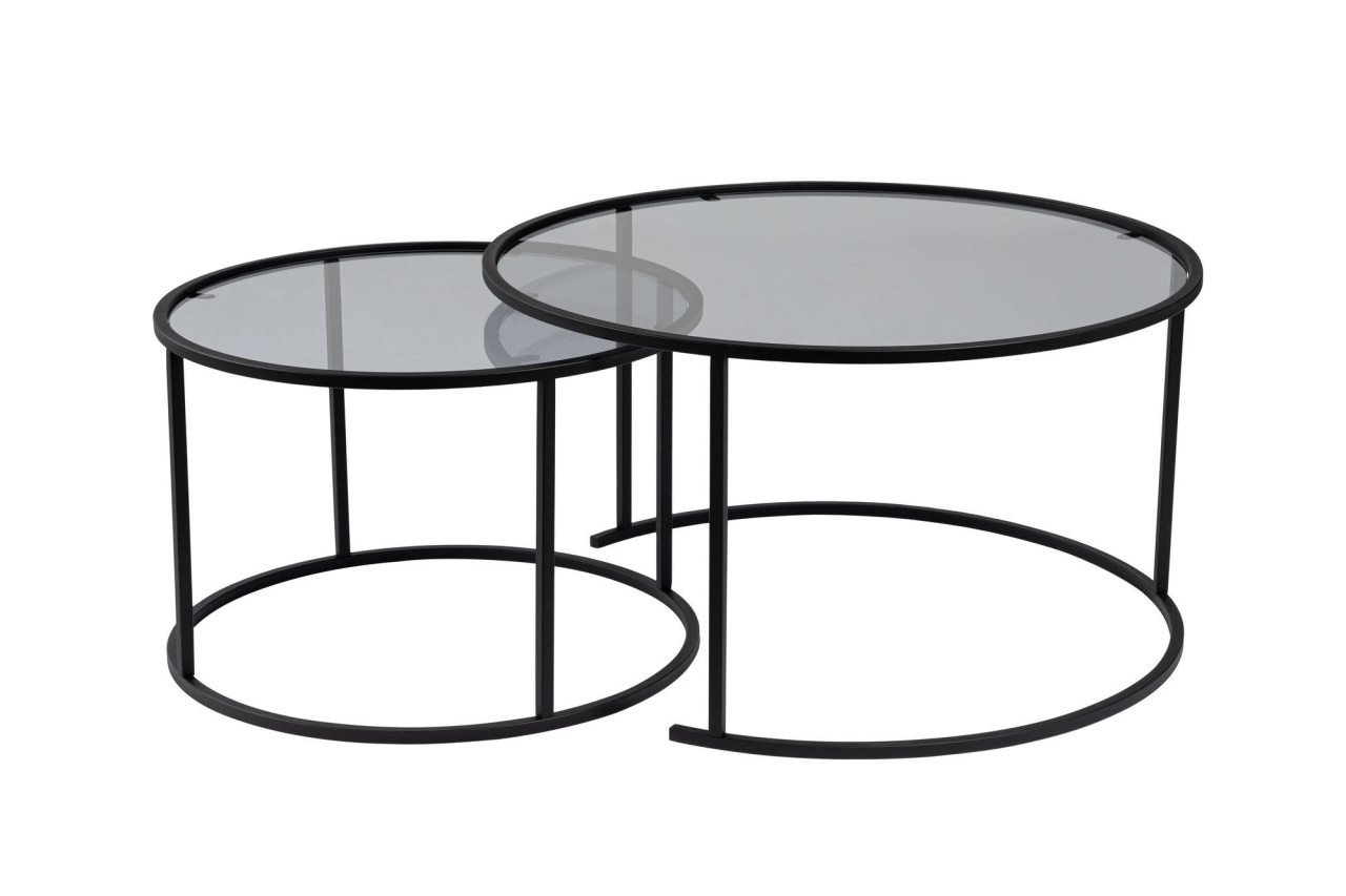 Set masute de cafea Aurum Negru - 5 | YEO
