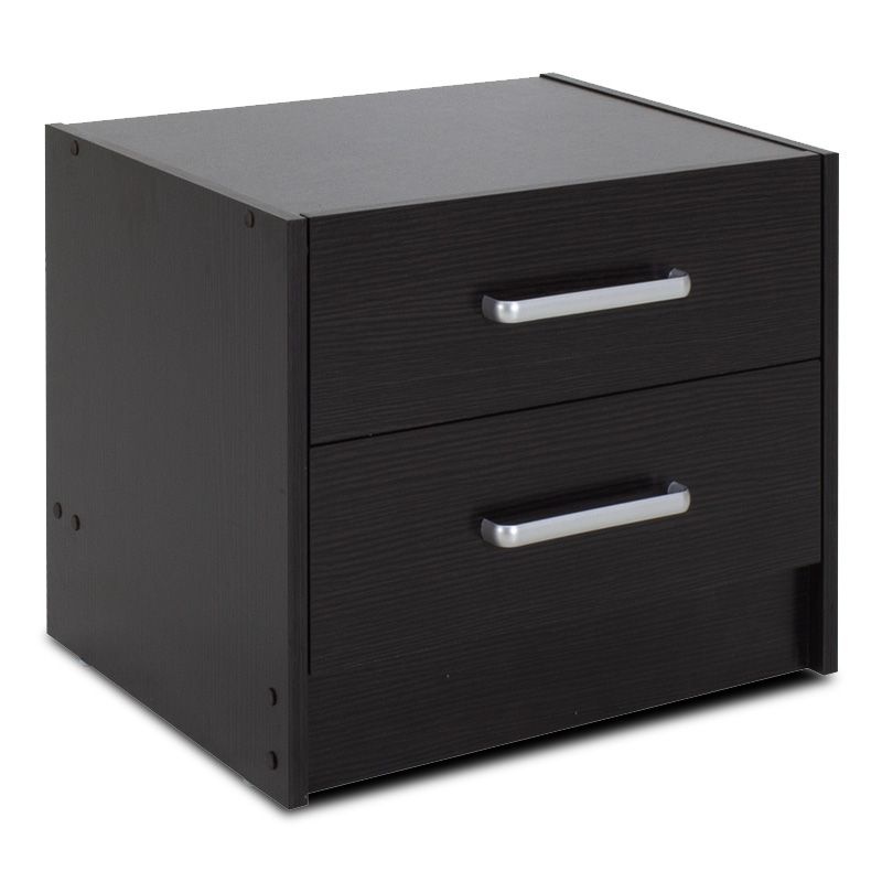 Set mobilier dormitor studenti 5 buc Nap Pako World Wenge 80x37x123 cm