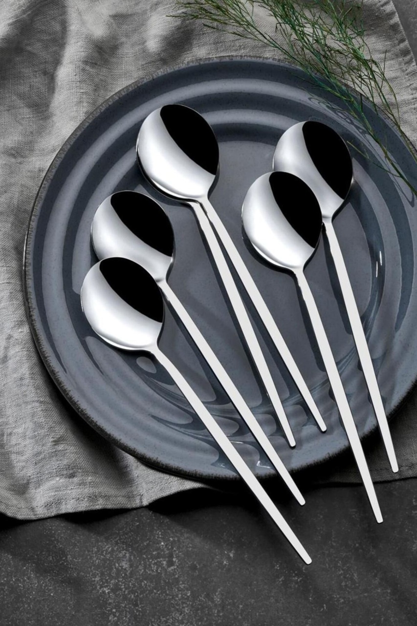 Set tacamuri 30 bucati Mokk30 Crom 21x4.7 cm - 1 | YEO