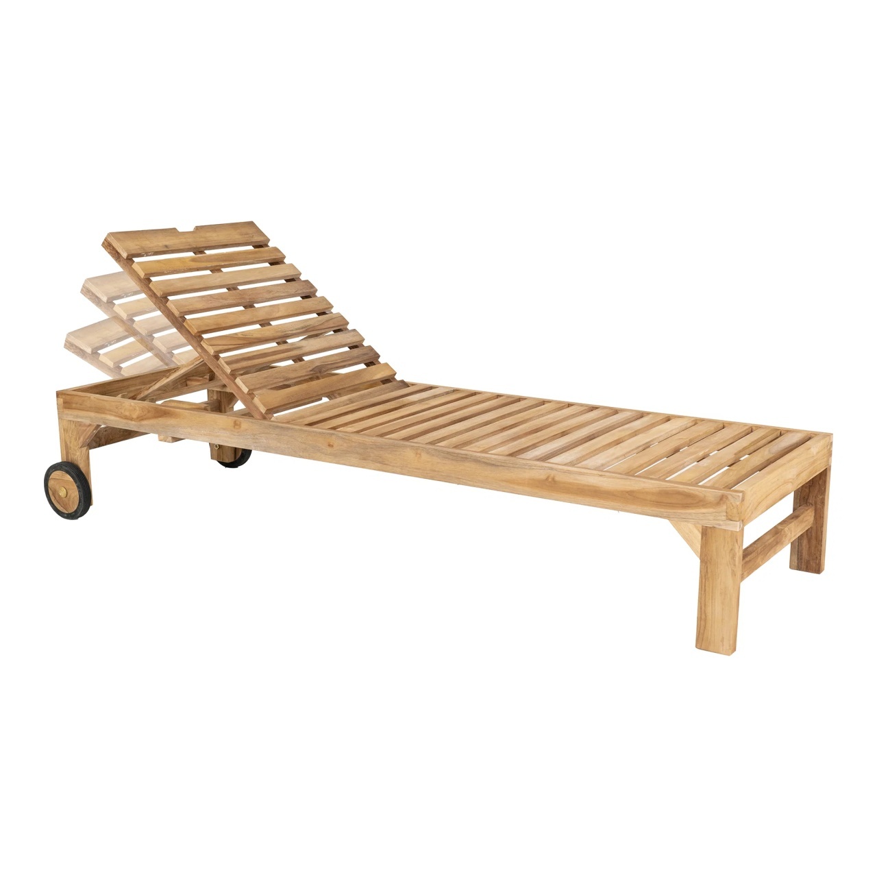 Sezlong Andorra, Natural, 200x62x30 cm