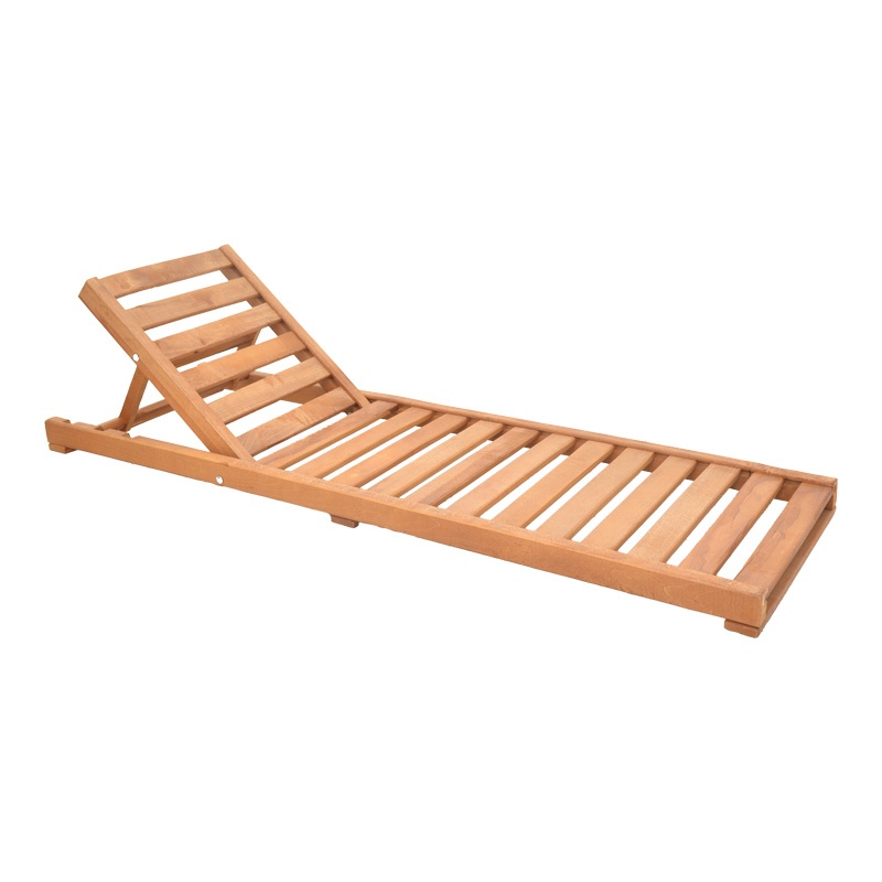 Sezlong gradina cu saltea Specta Stejar 60x190x50 cm - 1 | YEO