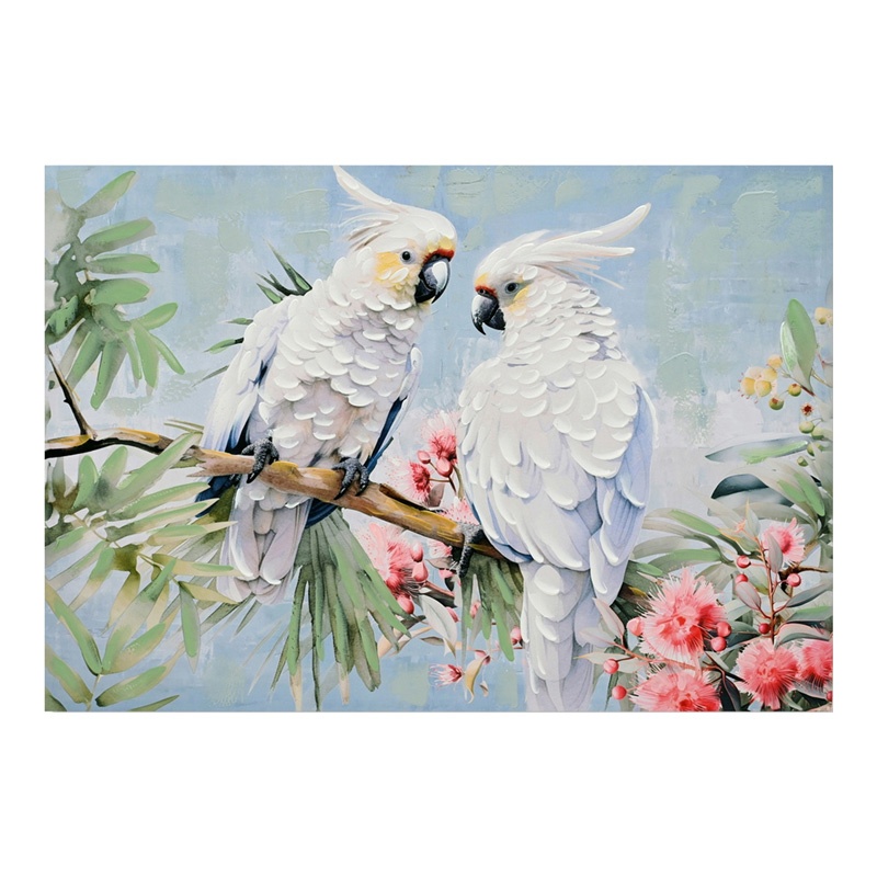 Tablou canvas Parote, Pako World, 100x3x100 cm
