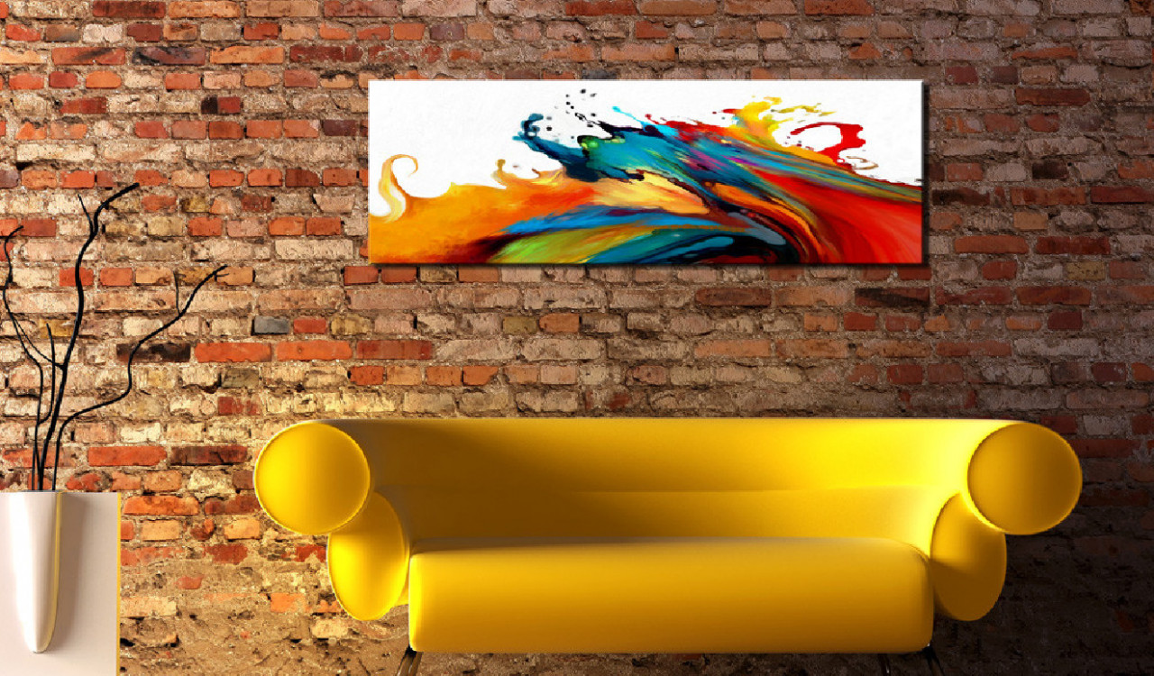 Tablou - Colorful Storm 135x45 cm - 1 | YEO