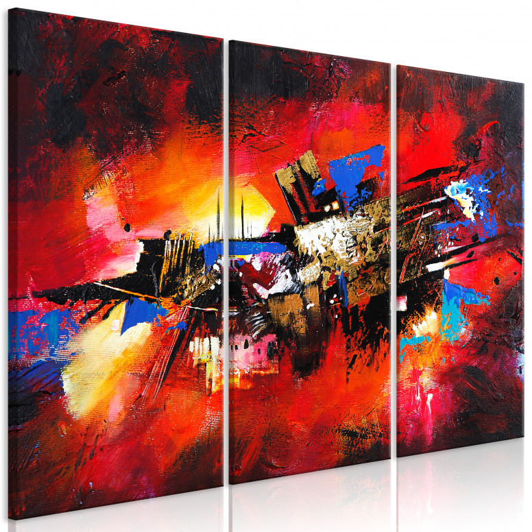 Tablou - Colours of Childhood (3 Parts) 120x80 cm