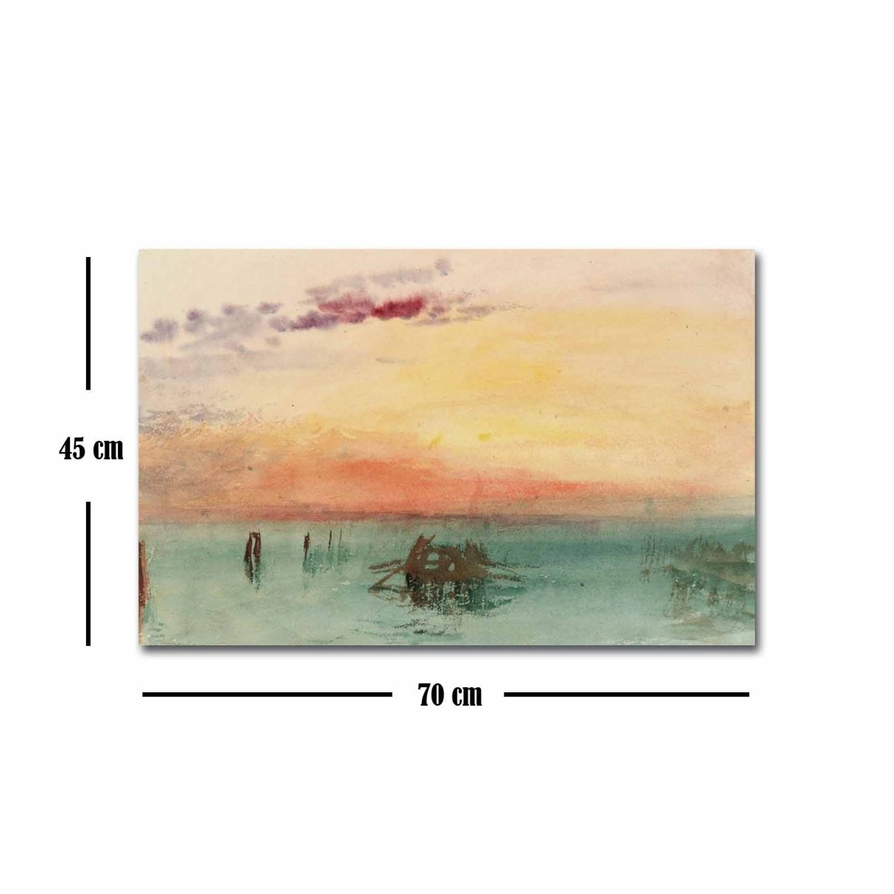 Tablou FAMOUSART Multicolor 45x70 cm - 3 | YEO