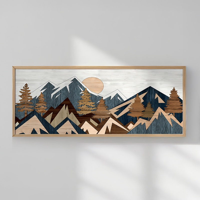 Tablou Kalef Multicolor 120x2x50 cm