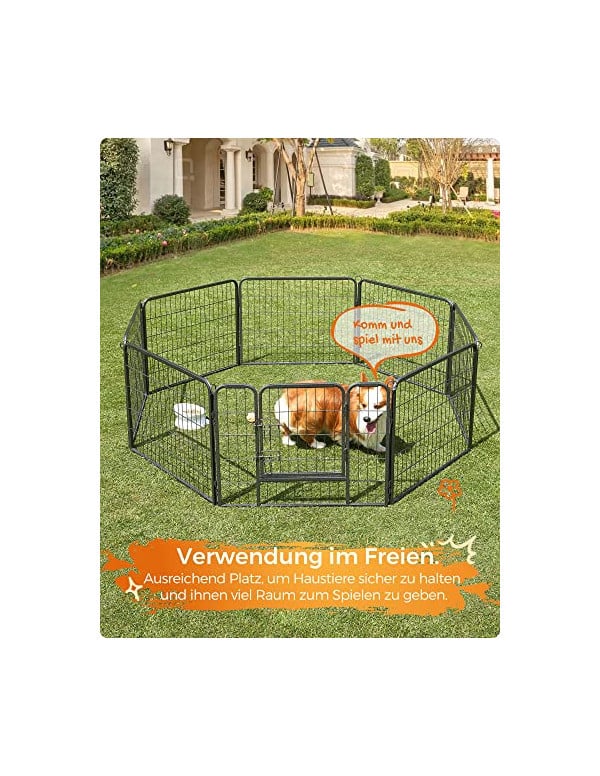 Tarc pentru animale de companie, Feandrea, PPK86G, 77 x 60 cm - 3 | YEO