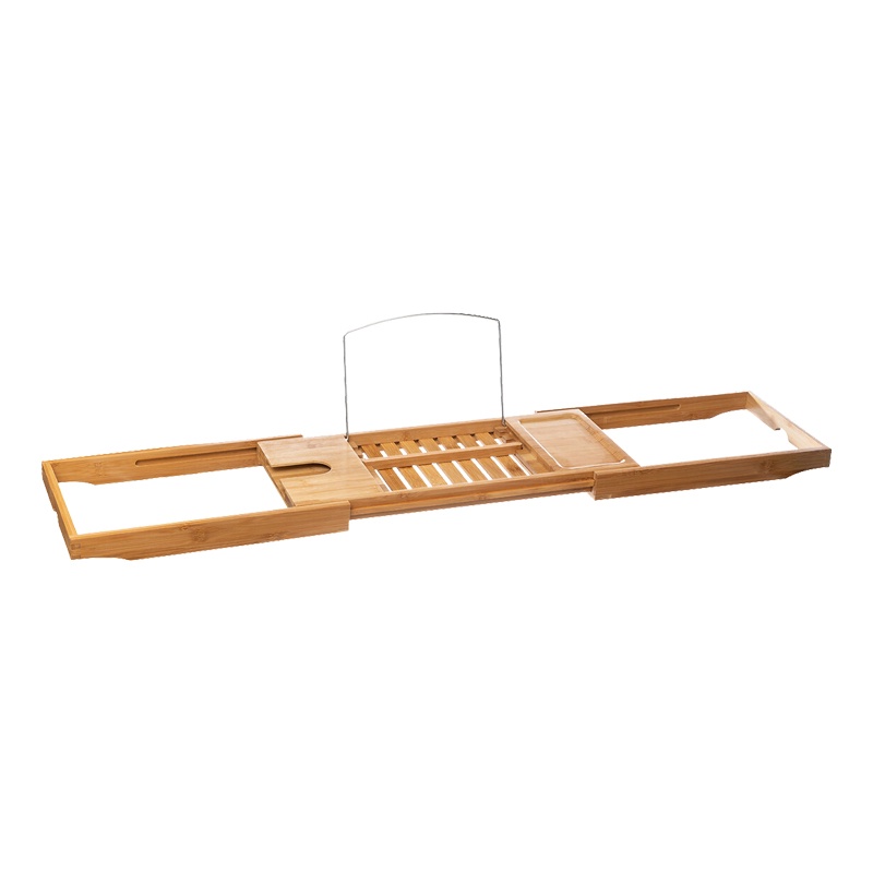 Tava servire pentru cada baie Platon bambus natural 70x15x4.5 cm - 1 | YEO