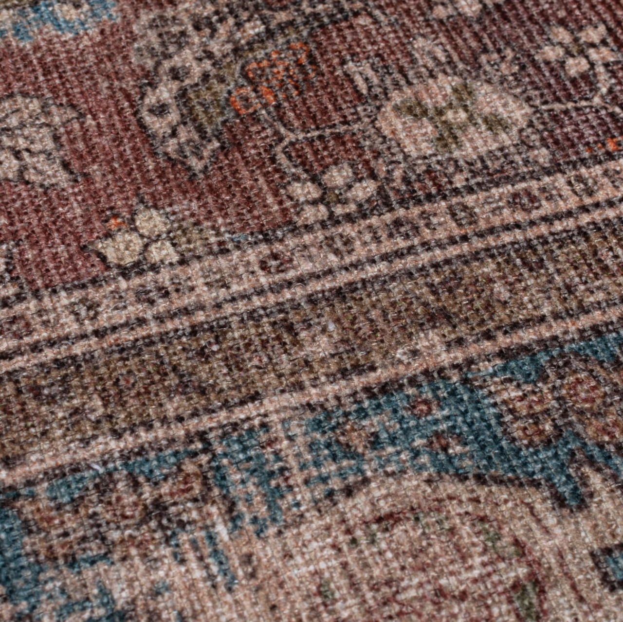 Traversa Cyra Washable Rosu 60x230 cm, Flair Rugs