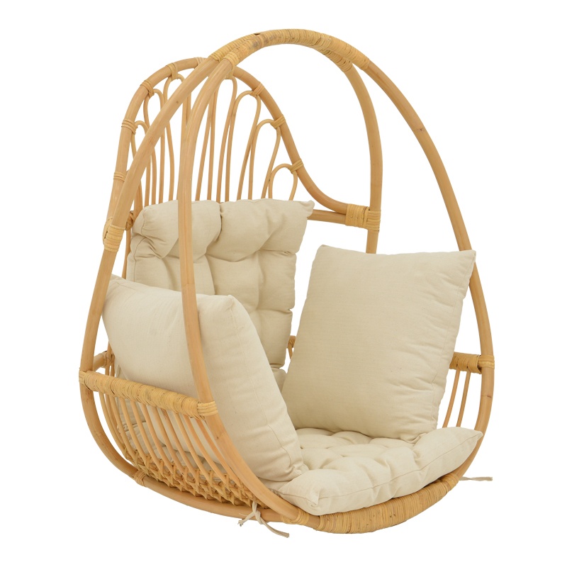 Balansoar de gradina Jorg Boho Pako World Natural 80x59x105 cm