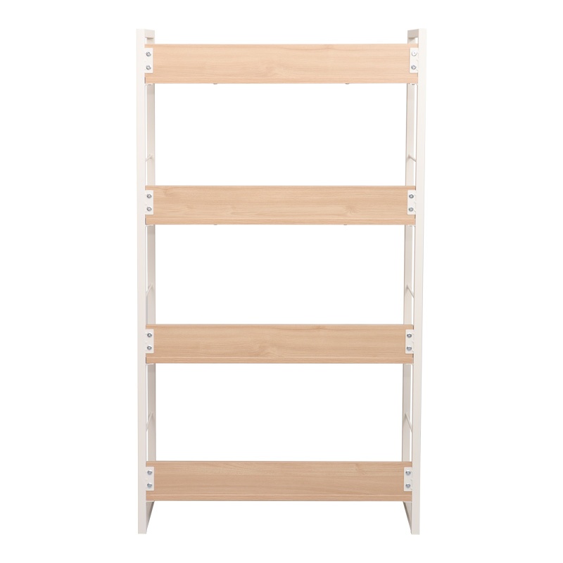 Biblioteca Dorfie Alb 70x30x124.5 cm - 4 | YEO