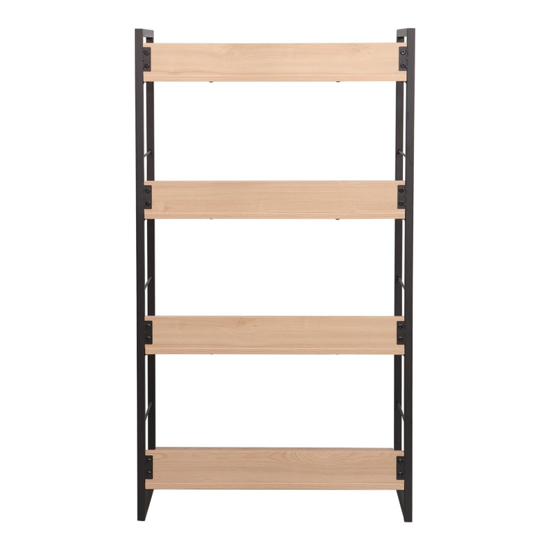 Biblioteca Dorfie Negru 70x30x124.5 cm - 4 | YEO