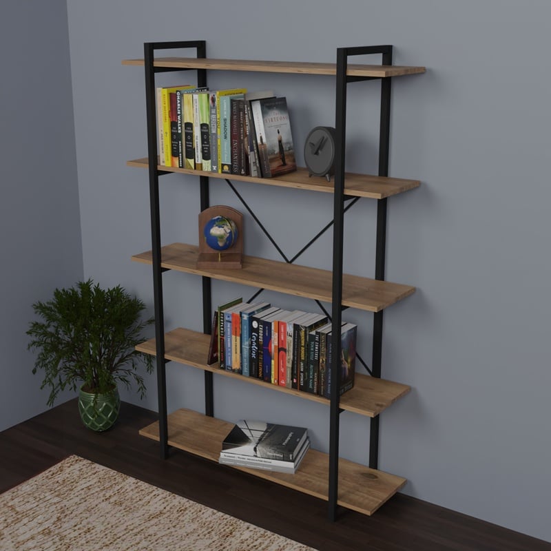 Biblioteca Reson Pako World Stejar 120x34x180 cm - 1 | YEO